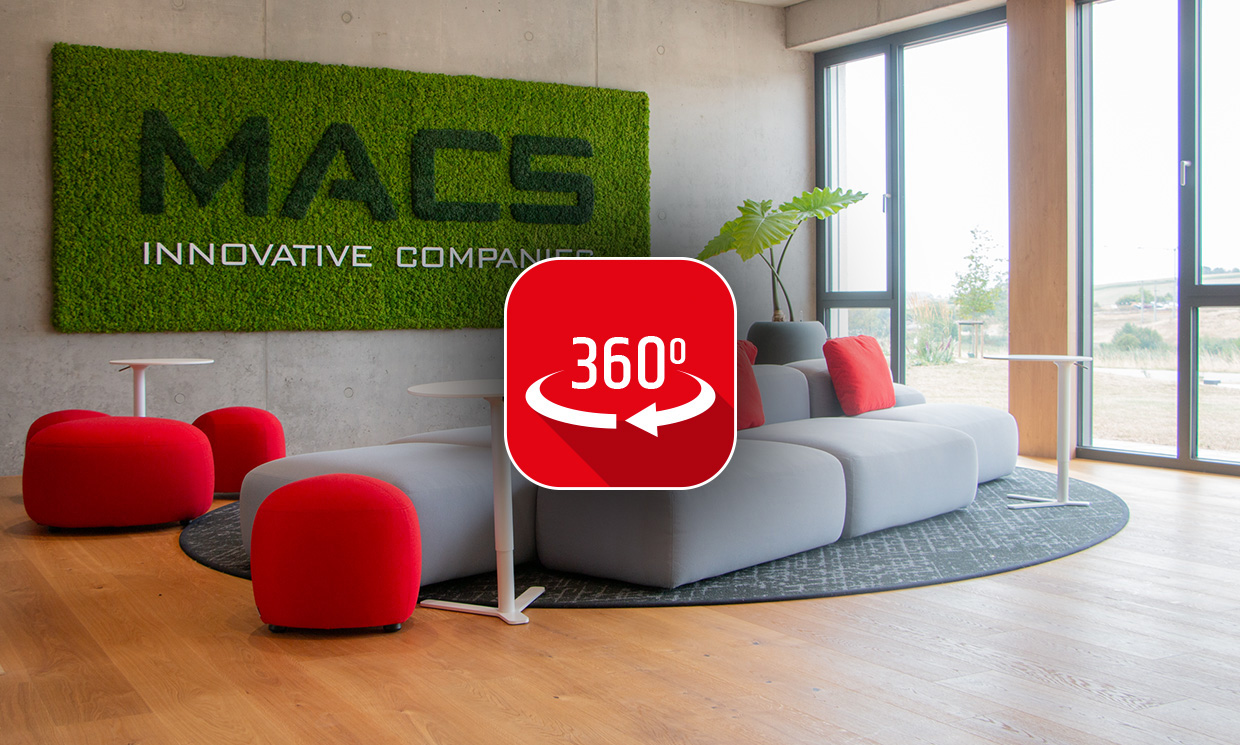 360°-Tour durch den MACS Firmenhauptsitz